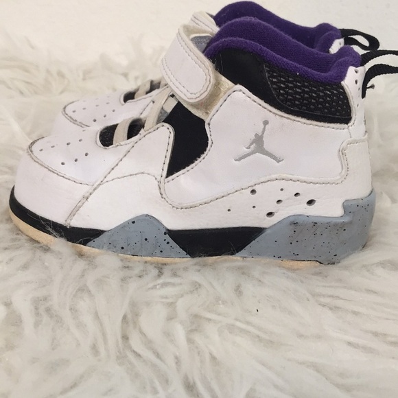 Nike Other - Jordan Classic ‘90 (TD) Wht/Mtllc Slvr Blk VRSTY